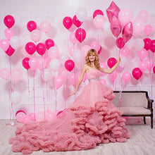 Load image into Gallery viewer, Whaline Balloon Arch & Garland Kit, Pink Hotpink White Latex Balloons & Confetti Balloons Set with 16ft Balloon Strip Tape,1pcs Tying Tool, 100 Glue Points for Wedding Birthday Baby Shower Party Decor