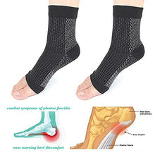 Load image into Gallery viewer, 6 Pairs Dr Sock Soothers Socks Anti Fatigue Compression Foot Sleeve Support Brace Sock (S/M)