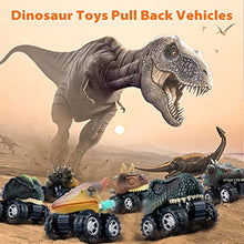 Load image into Gallery viewer, Dinosaur Toys for Boys Toys, Kids Toys Dinosaur Toys for 3 Year Old Boys 6 Pack Toddler Toys Pull Back Toy Cars for 2 Year Old Boys Christmas Birthday Easter Gifts for 2 3 4 5 6 Boys Girls