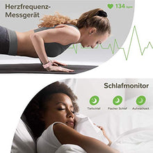 Load image into Gallery viewer, Smart Watch, Fitness Tracker, Smart Bracelet, IP67 Waterproof Fitness Watch with Heart Rate Monitor Music Control function Sleep Monitor for Women Men