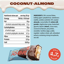 Load image into Gallery viewer, ahead ACHIEVE | Keto Bars - 18 x 35g - Chocolate Coconut with Roasted Almonds and White Chocolate Chips - Low Carb Sugar Free*