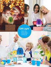 Load image into Gallery viewer, Bluetooth Speaker Night Lights, 3D Galaxy Bedside lamp Touch Control, Dimmable RGB 7 Colours Changing LED Portable Wireless Rechargeable Table Lamp for Bedroom,Best Gift for Kids, Adult, Boys, Girls