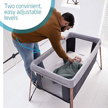 Load image into Gallery viewer, Maxi-Cosi Iris 2-in-1 Compact Travel Cot, Adjustable Height, Machine Washable, Suitable from Birth, 0 Months-3 Years, Essential Graphite