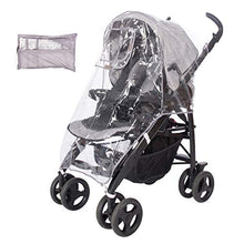 Load image into Gallery viewer, Safe Haven Universal Rain Cover For Buggy, Stroller Pram And Pushchairs With Bag, Thin, Flexible Eva Material, Odorless, For Rain, Wind And Snow