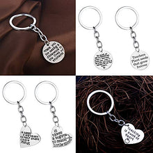 Load image into Gallery viewer, FineGood 6 pcs Teacher Appreciation Gifts Keychains, Heart & Circle Thank You Jewelry Keyrings Decoration Graduation Gifts for Teachers