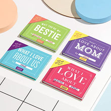 Load image into Gallery viewer, Knock Knock Why You're My Bestie Fill in the Love Book Fill-in-the-Blank Gift for Best Friend Journal, 4.5 x 3.25-Inches: Fill-in-the-blank Journal