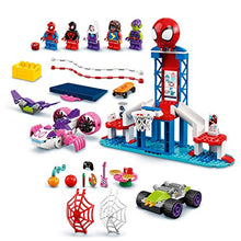 Load image into Gallery viewer, LEGO 10784 Marvel Spider-Man Webquarters Hangout, Spidey And His Amazing Friends Series, Toy for Kids Age 4 with Miles Morales and Green Goblin