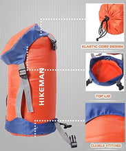 Load image into Gallery viewer, HIKEMAN Ultralight Compression Stuff Sack Sleeping Bag Compression for Outdoor Camping Hiking Backpacking Travelling (Blue, S)