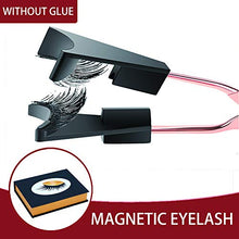 Load image into Gallery viewer, Magnetic Eyelashes Applicator Tool Kit,Glue-free Magnetic Eyelash Clip,Eyelashes Short Set with 2 Pairs Magnetic False Eyelashes,Magnetic Eyelashes No Eyeliner,Natural Look