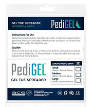 Load image into Gallery viewer, PediGel® - Medically Approved Polymer Gel Toe Separator for Overlapping Toes - Universal - 4 Units