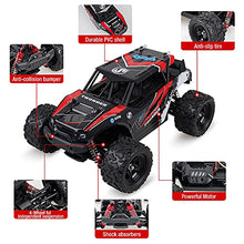 Load image into Gallery viewer, Remote Control Car, 25MPH High Speed RC Cars,4x4 All Terrain Off Road 1/18 Radio Controlled Monster Truck,2.4Ghz Electric Rock Crawler,Rechargeable Fast Drift Cars,Toy Gift for Adults Boys & Kids