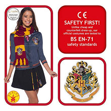 Load image into Gallery viewer, Rubie's Official Harry Potter Gryffindor Deluxe Scarf, Costume Accessory Adults / Childs One Size Age 6 Years