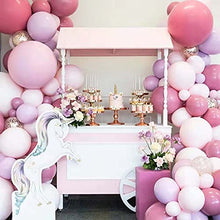 Load image into Gallery viewer, WINAROI Balloon Arch Kit,112Pieces Retro Rose Red Pink Metal and Confetti Balloon for Baby Shower Decorations Girl Boy, Wedding Birthday