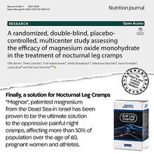 Load image into Gallery viewer, Anti Leg Cramps Magnesium Supplement for Muscle Pain Relief, 190mg, Nocturnal Leg Cramps, Pregnancy Cramps, Calf Cramps, Cramps in Feet, Charley Horse, Proven Remedy by Naveh Pharma (50 Caps)