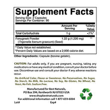 Load image into Gallery viewer, Best Naturals Fenugreek 610 mg 180 Capsules