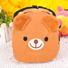 Load image into Gallery viewer, UEETEK Dog Backpack Saddlebag Adjustable Pet Harness Bag for Outdoor Travel Hiking Camping Training (Brown)