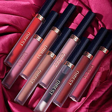 Load image into Gallery viewer, 7Pcs Matte Liquid Lipstick + 1Pcs Lip Plumper Makeup Set Kit, Long Lasting Waterproof Velvet Lip Gloss Set, Pigmented Lip Makeup Gift Sets for Girls and Women
