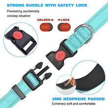 Load image into Gallery viewer, haapaw Reflective Dog Collar Padded with Soft Neoprene Breathable Adjustable Nylon Dog Collars for Small Medium Large Dogs