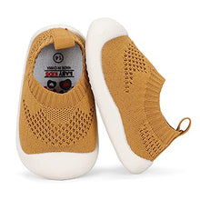 Load image into Gallery viewer, MK MATT KEELY Baby First Walking Shoes Boys Girls Soft Mesh Breathable Sneakers for Toddler Infant Yellow