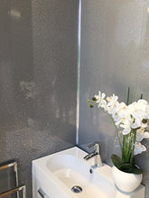 Load image into Gallery viewer, DBS Grey Sparkle PVC Bathroom Cladding Ceiling Panels Shower Wet Wall Kitchen (8 Panels)