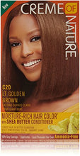Load image into Gallery viewer, Creme of Nature Liquid Hair Color, Golden Brown C20