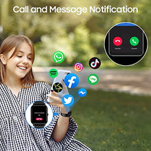 Load image into Gallery viewer, Smart Watch, Blackview Fitness Tracker with Heart Rate Monitor, Sleep Tracking & SpO2, 5ATM Waterproof Pedometer Watch, Touchscreen Smartwatch for Women Men Compatible with iOS and Android Phones