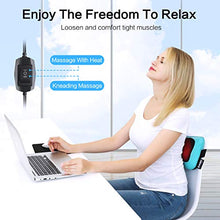 Load image into Gallery viewer, Shiatsu Neck Back Massager Pillow with Heat, Deep Tissue Kneading Massage for Back, Neck, Shoulder, Leg, Foot, Perfect Gift for Men Women Mom Dad, Stress Relax Mothers Day, Fathers Day