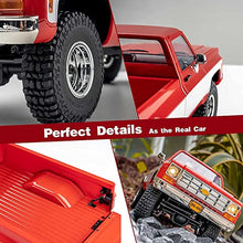 Load image into Gallery viewer, FMS 1:18 Chevrolet K10 RC Trucks RC Car Official Licensed Model Car 5km/h 4WD RC Crawler Hobby RC Cars RTR Remote Control Car with LED Lights Cruiser Vehicle 3-Ch 2.4GHz Transmitter for Adults