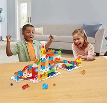 Load image into Gallery viewer, VTech Marble Rush Launch Pad, Construction Toys for Kids with 10 Marbles and 75 Building Pieces, Electronic Track Set for Boys and Girls, Colour-Coded Building Toy with Music and Sound, 4 Years +