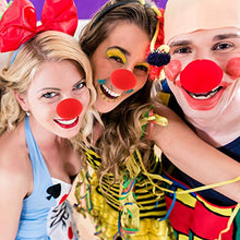 Load image into Gallery viewer, Red Sponge Noses Red Clown Nose Cosplay Nose for Halloween Christmas Comic Costume Party (40)