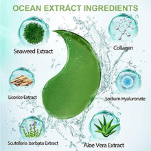 Load image into Gallery viewer, Seaweed Eye Mask,Collagen Eye Mask,Under Eye Patches,Remove Eye Puffiness,Eye Bags,Anti-wrinkle,Moisturizing and Improve Skin Elasticity 30 Pairs.