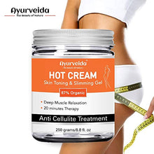 Load image into Gallery viewer, Anti Cellulite Treatment Hot Cream - SkinToning & Slimming Gel 87% Organic Deep Muscle Relaxation 250 g
