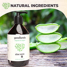 Load image into Gallery viewer, GONATURALS Pure Aloe Vera Gel For Face - Pure Organic Aloe Vera Gel Rich in Vitamin A, C, E & Serving As An Acne Moisturiser - 100% Aloe Vera Gel for Hair - Alternative to Aloe Vera Cream, 250ml
