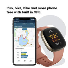 Load image into Gallery viewer, Fitbit Versa 3 Health & Fitness Smartwatch with GPS, 24/7 Heart Rate, Voice Assistant & up to 6+ Days Battery, Pink/Clay