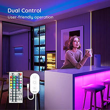 Load image into Gallery viewer, Govee LED Strip Lights 5m RGB Colour Changing Led Lights for Bedroom, LED Lights Strip with Remote and Control Box, Living Room TV Kitchen DIY Decoration