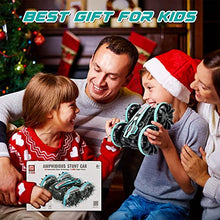 Load image into Gallery viewer, Sheeliy Amphibious Remote Control Car for Kids, 4WD RC Waterproof Stunt Car Vehicle 2.4 GHz 360° Rotating for Boys Girls Driving on Water & Land, Gift for Birthday