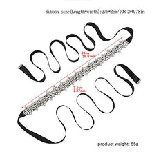 Load image into Gallery viewer, TOPQUEEN Wedding Belt Bridal Sash Wedding Sashes Bridal Belts for Wedding (Royal Blue)