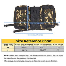 Load image into Gallery viewer, Hengu Dog Backpack with Large Pockets, Adjustable Dog Shoulder Bag Saddle Bag Harness Backpack Vest for Large Dogs Outdoor Travel Hiking Camping (With a Portable Water Bowl)