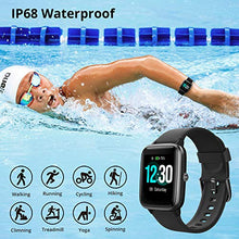 Load image into Gallery viewer, Smart Watch for Women Men, Fitness Tracker with Heart Rate Monitor, Activity Tracker, Step Counter, Sleep Monitor, Calorie Counter,1.3" Touch Screen, IP68 Waterproof Smartwatch for Andriod IOS …