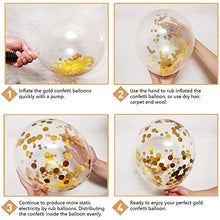 Load image into Gallery viewer, SKYIOL Balloons Arch Pink Gold White 100 Pcs Helium Latex Balloons Decoration Set with 5m Balloon Garland Sticker for Women Girls Birthday Wedding Baby Shower Baptism Anniversary Party