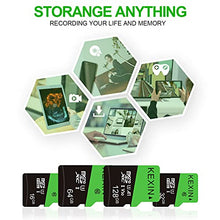 Load image into Gallery viewer, KEXIN 32GB Micro SD Memory Card + SD Adapter 3 Pack MicroSDHC Micro SD Card Class 10 UHS-I External Data Storage Cards TF Card for Tablet, Smartphone, Drone, Dash Cam, Camera (32 GB, Black Green)