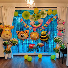 Load image into Gallery viewer, Kids Birthday Party Decorations Green Forest Theme Jungle Animals Balloons Perfect for Boys and Girls Party Supplies
