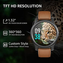 Load image into Gallery viewer, YOHOTA Smart Watch for Men, Fitness Tracker Watch with 1.32" TFT Full Touch IPS Display, IP68 Waterproof Outdoor Activity Tracker with Heart Rate and Sleep Monitor, Step Counter Watch for iOS Android