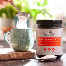 Load image into Gallery viewer, Neutrient™ Butterfat Keto MCT Powder with Coconut Sourced MCT Oil & Organic Ghee & Butter From Grass-Fed - Delicious Morning Keto Coffee/ Tea Experience & Ketone Production to Fuel Body, Brain Cells
