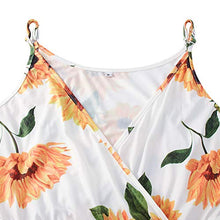Load image into Gallery viewer, Womens Lady Sleeveless Midi Dress Sleeveless Bohemia Casual Floral Flared Backless A Line Beach Sundress for Holiday Beach Party L