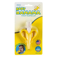Load image into Gallery viewer, Chewable toothbrush baby -Baby Banana Teething Toothbrush for Infants