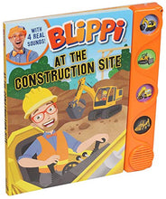 Load image into Gallery viewer, Blippi: At the Construction Site (4-Button Sound Books)