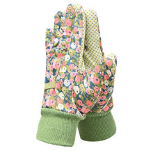 Load image into Gallery viewer, Gardening Gloves for Women 2 Pairs, Ladies Gardening Gloves Comfortable Breathable Non-Slip Flexible,Garden working Gloves with Soft PVC Dots (Small/Medium,Green)