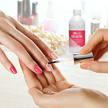 Load image into Gallery viewer, LanSilk, 100% Pure Acetone 250 ml Salon Strength Nail Polish Remover For Nail Lacquer SoakOff Gel Polish Acrylic Nails And Fibreglass Extensions Made In The UK