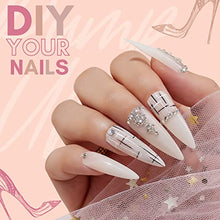 Load image into Gallery viewer, Makartt Acrylic Nail Kit, Press On Nails Set 240pcs Long Stiletto Nail Tips Gelly Tips Full Cover Nude 4pcs Nail Glues 1pcs Nail File False Nail Kit